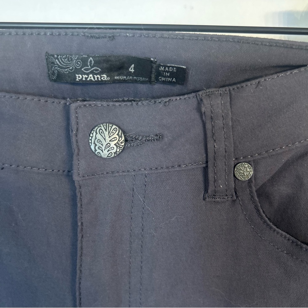 prAna Women’s Dark Gray Briann Skinny Pants, Size 4 - Picture 5 of 11